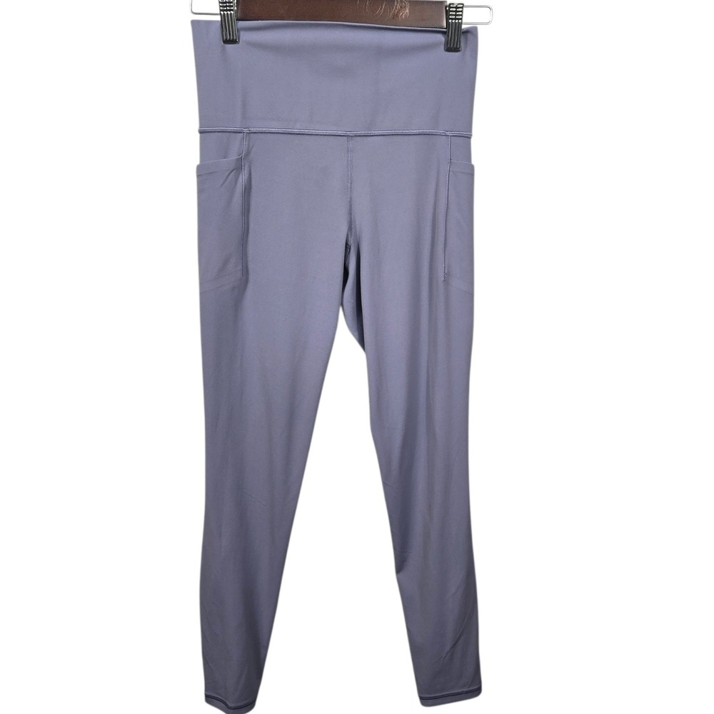 Athleta‎ Salutation Stash Pocket II 7/8 Tight Leggings Lilac Size ST High Rise
